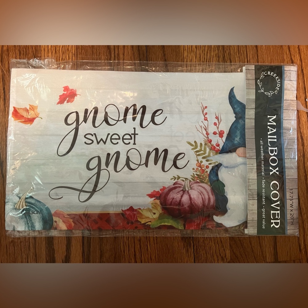 🍁 Fall Item 🍁 New Gnome Mailbox Cover